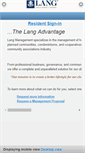 Mobile Screenshot of langmgmt.com